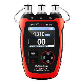 W-Star Tester optických vlákien WSNF919, VFL 10mW, OPM vl. dĺžka do 1625nm, FC, SC a ST W-Star Tester optických vlákien WSNF919, VFL 10mW, OPM vl. dĺžka do 1625nm, FC, SC a ST