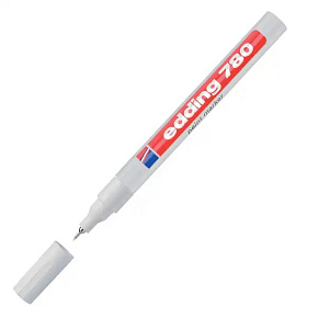 Lakový popisovač edding 780 biely