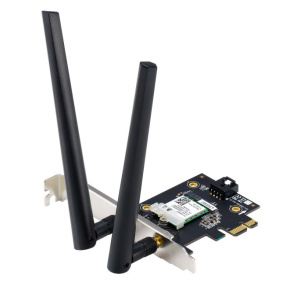 ASUS PCE-AX1800  Wireless AX1800 PCIe Adapter, WiFi 6 (802.11ax), Bluetooth 5.2