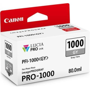 kazeta CANON PFI-1000GY Gray iPF PRO-1000 (0552C001)