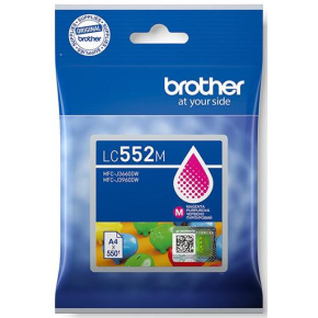 kazeta BROTHER LC-552 Magenta MFC-J3660DW/J3960DW (550 str.)