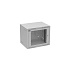 Rozvaděč nástěnný GrandN 9U 450mm, dveře sklo, RAL 7035, GrandN-9U-645-11-G