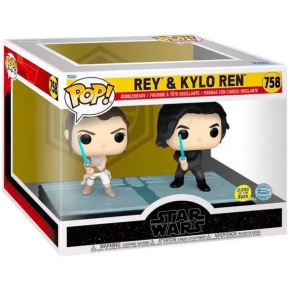 POP! Moment: Rey & Kylo Ren (Star Wars) Special Edition (Glows in The Dark) POP! Moment: Rey & Kylo Ren (Star Wars) Special Edition (Glows in The Dark)