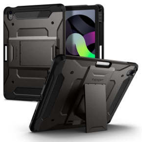 Spigen kryt Tough Armor Pro pre iPad Air 10.9"/Air 11" M2 2024 – Gunmetal