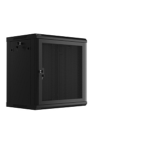 LANBERG 19" RACKOVÁ SKRIŇA 12U/600X450 S PERFOROVANÝMI DVERAMI ČIERNA - PLOCHÉ BALENIE