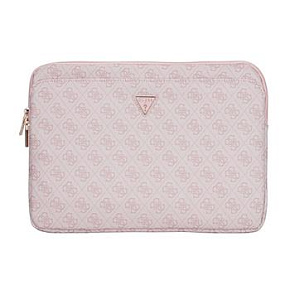 Guess PU 4G Triangle Logo Obal pre Notebook 14" Pink Guess PU 4G Triangle Logo Obal pre Notebook 14" Pink