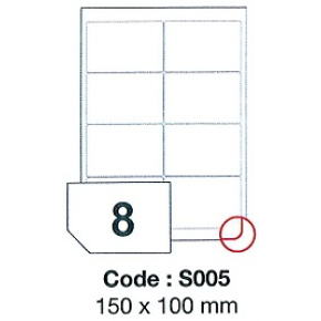etikety RAYFILM 150x100 vysokolesklé biele laser SRA3 R0119S005A (100 list./SRA3)
