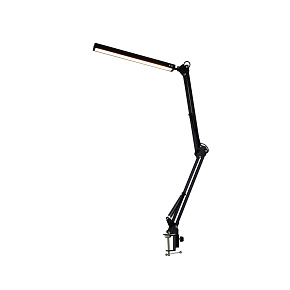 Platinet PDLD10 stolná LED lampa Flexy 10W stmievateľná s klipom, 1 rameno, čierna Platinet PDLD10 stolná LED lampa Flexy 10W stmievateľná s klipom, 1 rameno, čierna