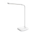 Platinet PDL6728 stolná LED lampa 5W stmievateľná, integrovaná batéria 2400mAh, USB port, biela