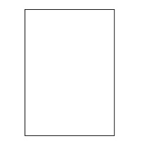 Etikety PRINT 210 x 297 biele