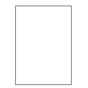 Etikety PRINT 210 x 297 biele