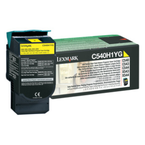 Toner Lexmark C540,C543,C544,X543,X544 Yellow (2000 str.)