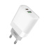 nabíjačka XO L64 1TipC(PD)+1USB(QC)/18W biela