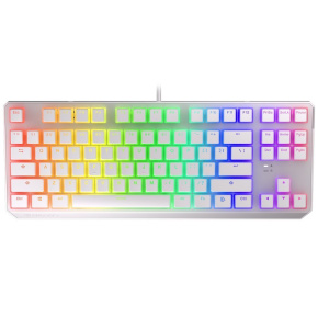 ENDORFY gaming keyboard Thock TKL OWH Pudd.Kailh BL RGB /USB/ blue sw. / wired / mechanical / US layout / white RGB