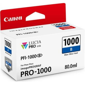 kazeta CANON PFI-1000B Blue iPF PRO-1000 (0555C001)