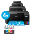 AKCIA: 4x MFP "ecoTANK" EPSON L3270/1