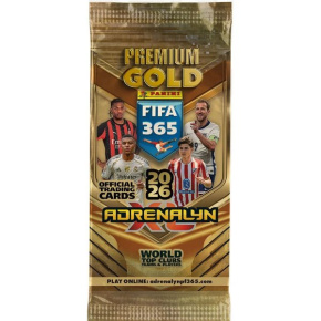 PANINI FIFA 365 2025/2026 ADRENALYN karty GOLD PACKET
