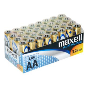 Batérie Maxell Alkaline AA 32ks balenie