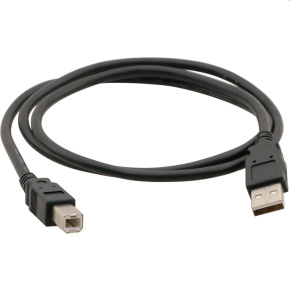 Cable C-TECH USB A-B 1.8m 2.0, black