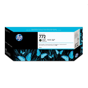 HP 772 Black matte DJ Ink Cart, 300 ml, CN635A