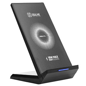 OBAL:ME StandCharger Bezdrôtový Nabíjací Stojanček na Stôl 15W Black