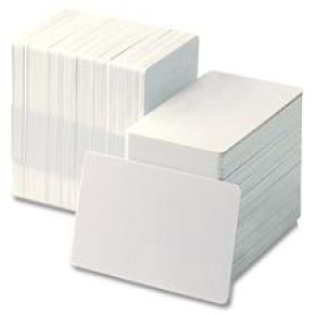 card DATACARD plastic white CR80/.030T