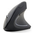 Ergonomic 6-button wireless optical mouse, black