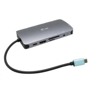 iTec USB-C Metal Nano Dock HDMI/VGA s LAN + Power Delivery 100 W