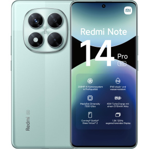 Xiaomi Redmi Note 14 Pro 5G 8/256GB 6,67" Dual SIM Coral Green