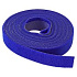 Viazacia páska na suchý zips, 16 mm, 4 m, modrá