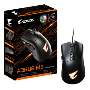 Gigabyte AORUS M3, Gaming Mouse, USB, Optical, up to 6400 DPI