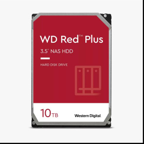 WD Red Plus NAS HDD 10TB SATA