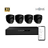 iGET HOME N85P4 NVR PoE kit + 4x camera, 3K (5 MPx) resolution, set