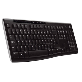 Logitech K270/Bezdrôtová Bluetooth/US layout/Čierna Logitech K270/Bezdrôtová Bluetooth/US layout/Čierna