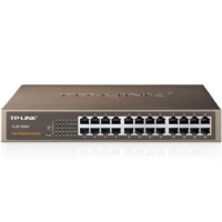 Switch 16-port 10/100M TP-LINK TL-SF1016DS, 16x 10/100M RJ45 ports, 13" kovové prevedenie