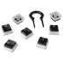 HP HyperX Pudding Keycaps US black