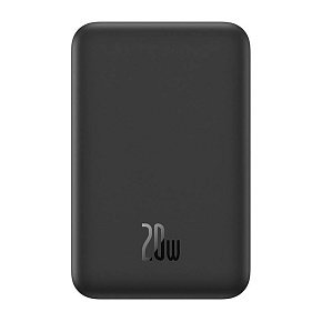 Baseus power banka Mini s bezdrôtovým nabíjaním 5000 mAh 20W USB-C čierna Baseus power banka Mini s bezdrôtovým nabíjaním 5000 mAh 20W USB-C čierna