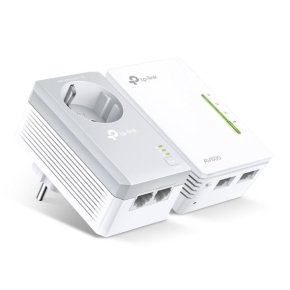 tp-link TL-WPA4226 KIT, "AV600 Powerline N300 Wi-Fi KitKIT: 1× TL-WPA4220 + 1× TL-PA4020PTL-WPA4220?SPEED: 300 Mbps a