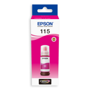 kazeta EPSON ecoTANK 115 Magenta pigment (6200 str.) (C13T07D34A)