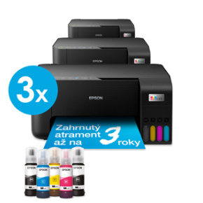 AKCIA: 3x MFP "ecoTANK" EPSON L3270