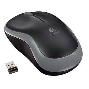 Logitech M185 nano/Kancelárska/Optická/1 000 DPI/Bezdrôtová USB/Šedá Logitech M185 nano/Kancelárska/Optická/1 000 DPI/Bezdrôtová USB/Šedá