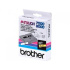páska BROTHER TX611 čierne písmo, žltá páska Tape (6mm)