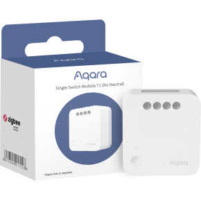 Aqara Smart Home Single Switch Module T1 (Without Neutral)