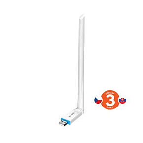 Tenda U2v5 Wireless AX300 USB Adapter, 802.11ax/b/g/n, 286Mbps, WiFi 6, 6 dBi anténa Tenda U2v5 Wireless AX300 USB Adapter, 802.11ax/b/g/n, 286Mbps, WiFi 6, 6 dBi anténa