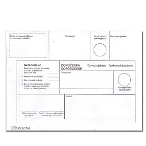 Obálky B6 DVR, opakované doručenie "Nedoposielat" Obálky B6 DVR, opakované doručenie "Nedoposielat"