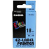 páska CASIO XR-18BU1 Black On Blue Tape EZ Label Printer (18mm)