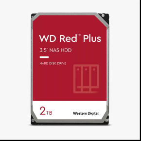 WD Red Plus NAS HDD 2TB SATA