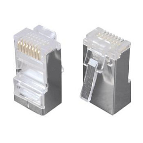 Konektor RJ45 CAT5E STP 8p8c stíněný neskládaný na licnu KRJ45/5SH
