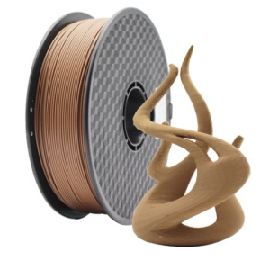 Printing string (filament) GEMBIRD, PLA, 1.75mm, 1kg, natural wood