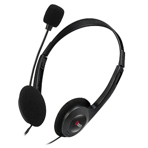 Slúchadlá k PC C-TECH MHS-03E, čierna Slúchadlá k PC C-TECH MHS-03E, čierna